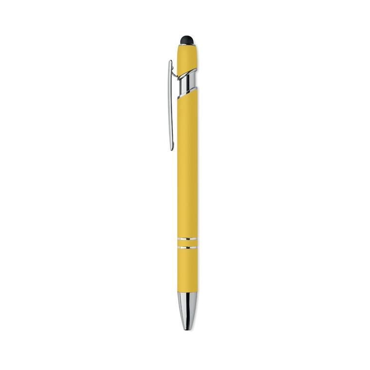 Pix stylus din aluminiu reciclat Siparo Galben