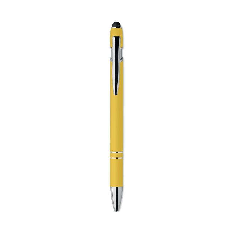 Pix stylus din aluminiu reciclat Siparo Galben