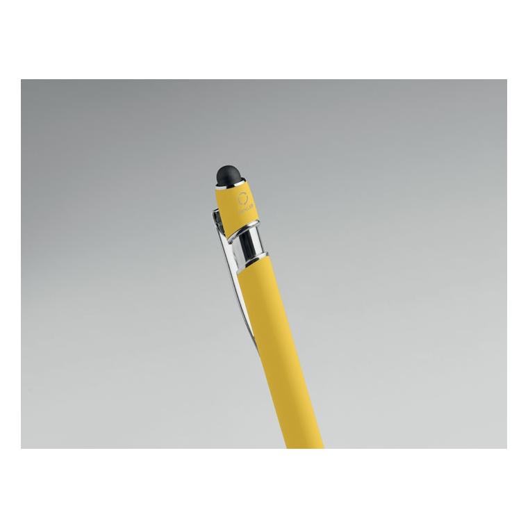 Pix stylus din aluminiu reciclat Siparo Galben