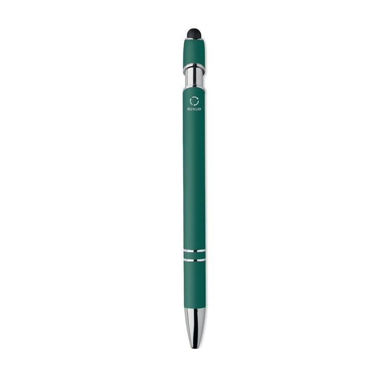 Pix stylus din aluminiu reciclat Siparo Verde