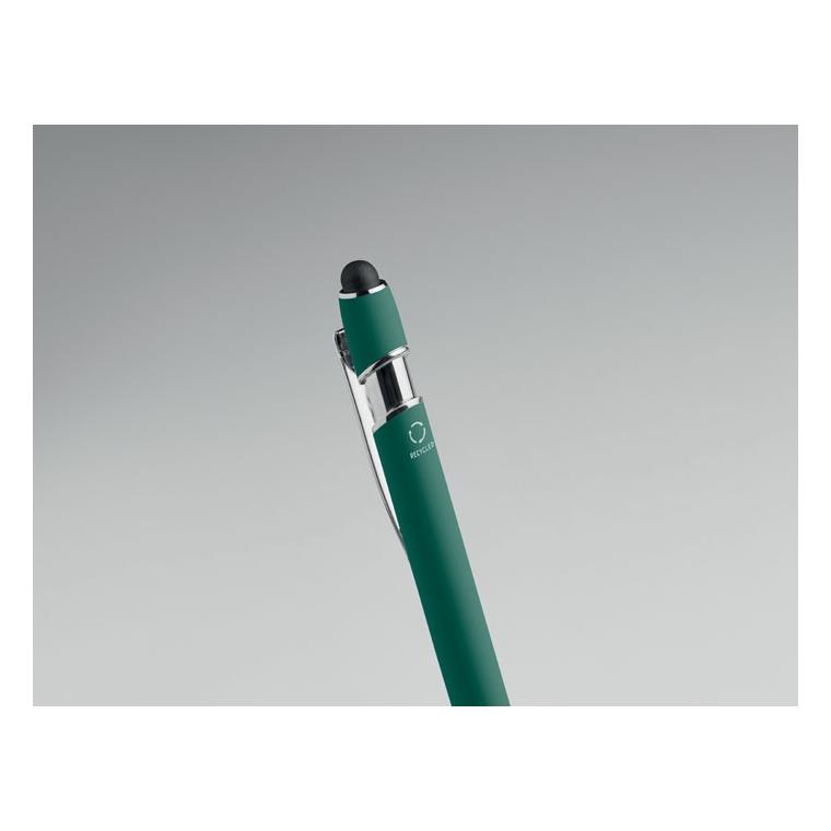 Pix stylus din aluminiu reciclat Siparo Verde
