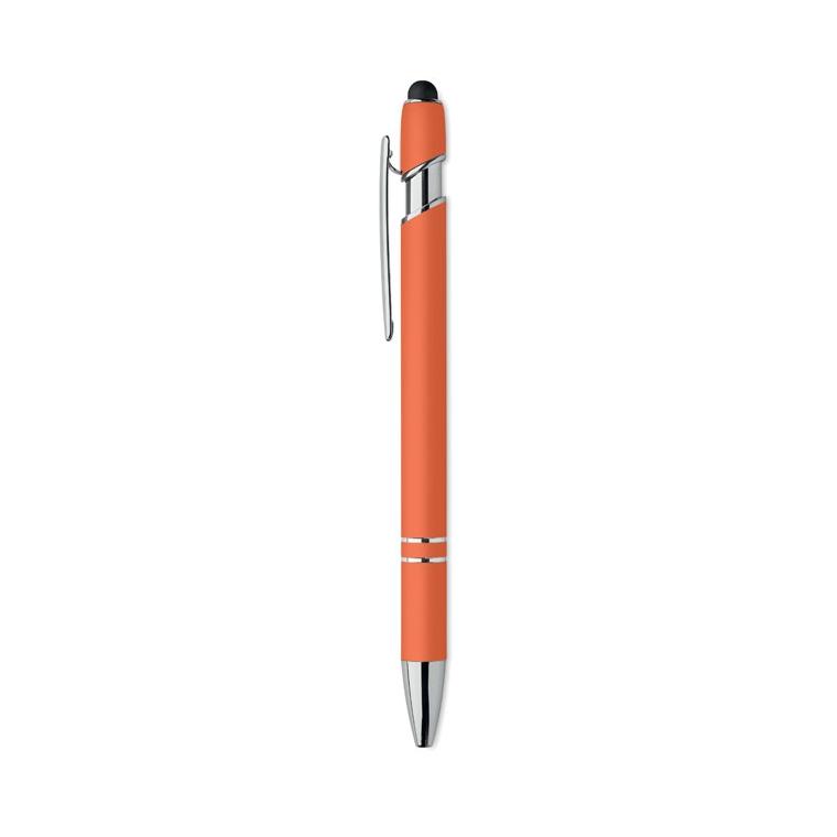 Pix stylus din aluminiu reciclat Siparo Portocaliu