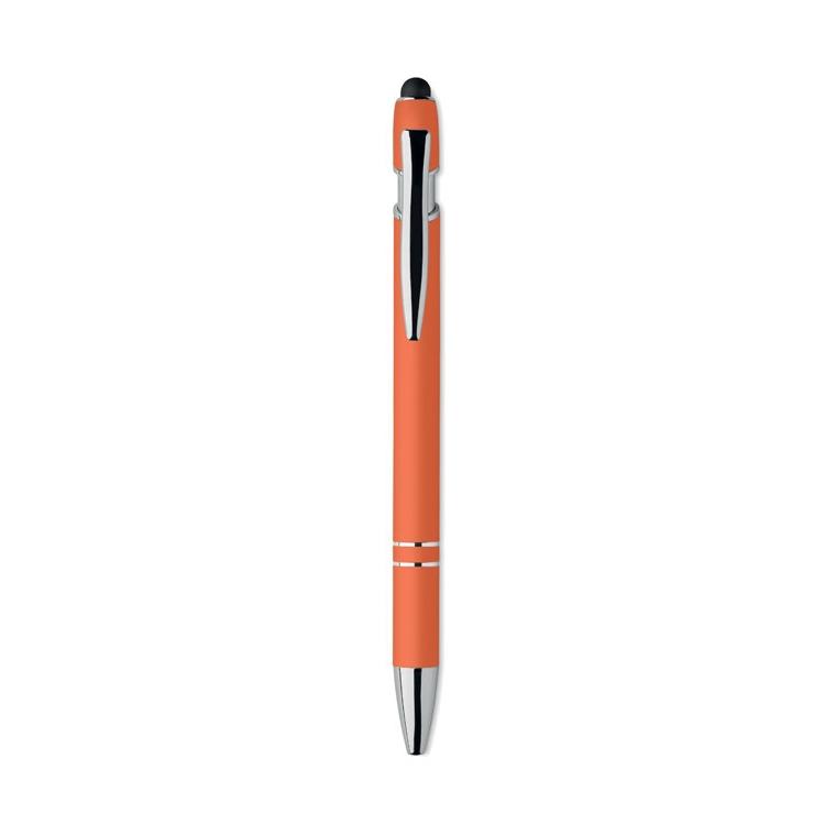 Pix stylus din aluminiu reciclat Siparo Portocaliu