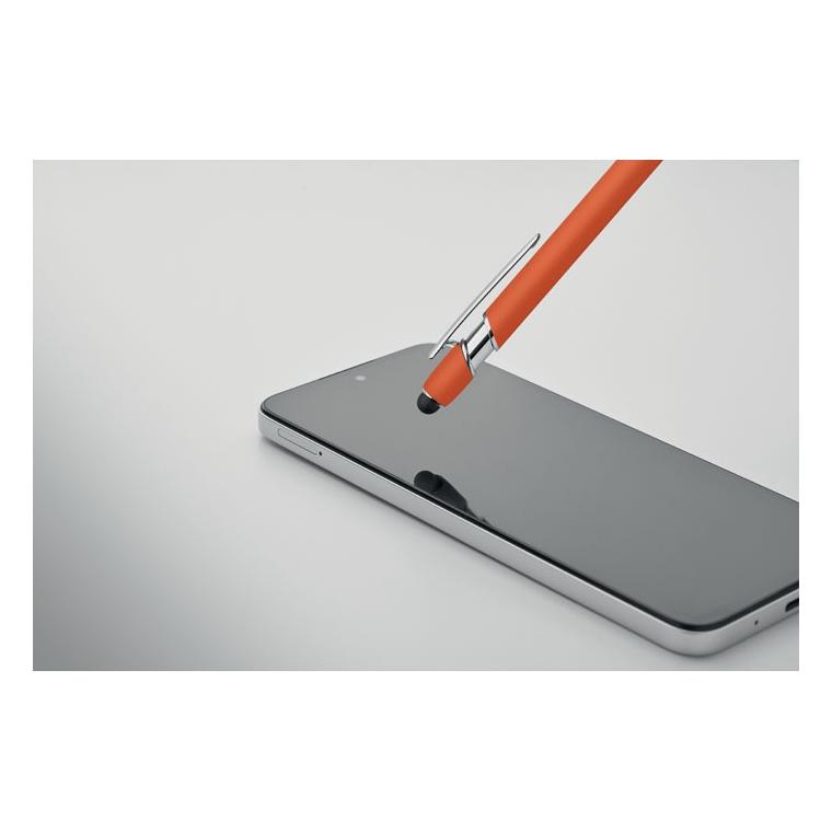 Pix stylus din aluminiu reciclat Siparo Portocaliu