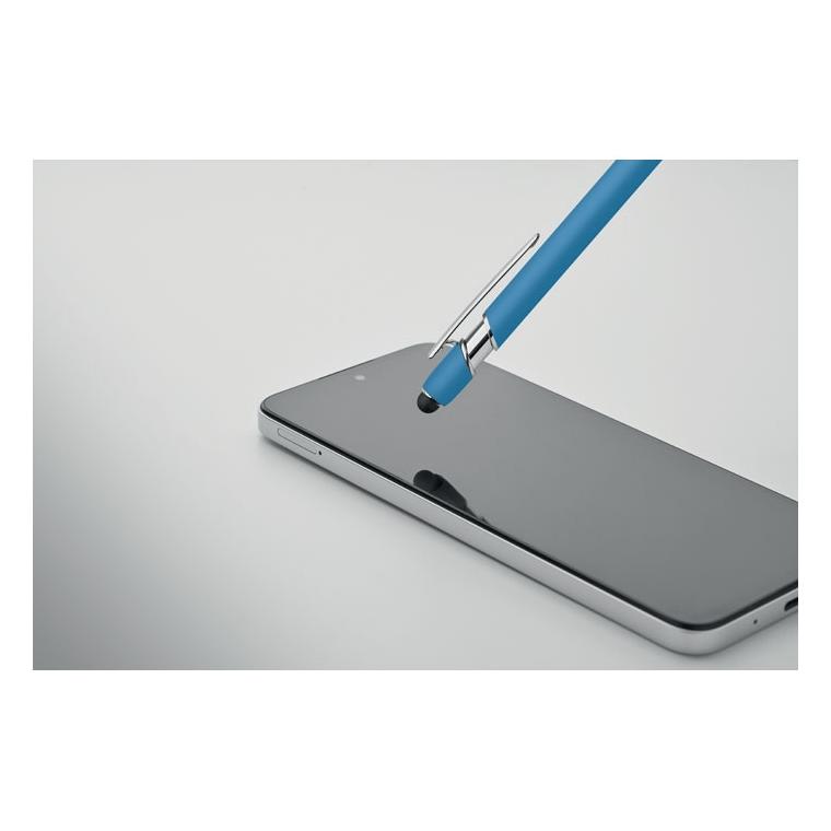 Pix stylus din aluminiu reciclat Siparo Turquoise