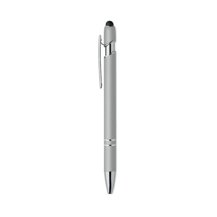 Pix stylus din aluminiu reciclat Siparo Argintiu