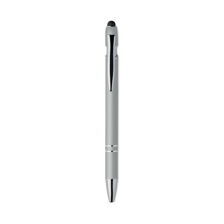 Pix stylus din aluminiu reciclat Siparo Argintiu