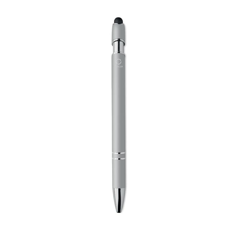 Pix stylus din aluminiu reciclat Siparo Argintiu
