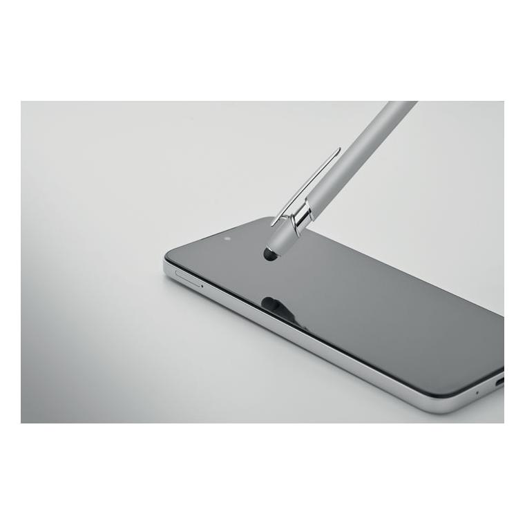 Pix stylus din aluminiu reciclat Siparo Argintiu