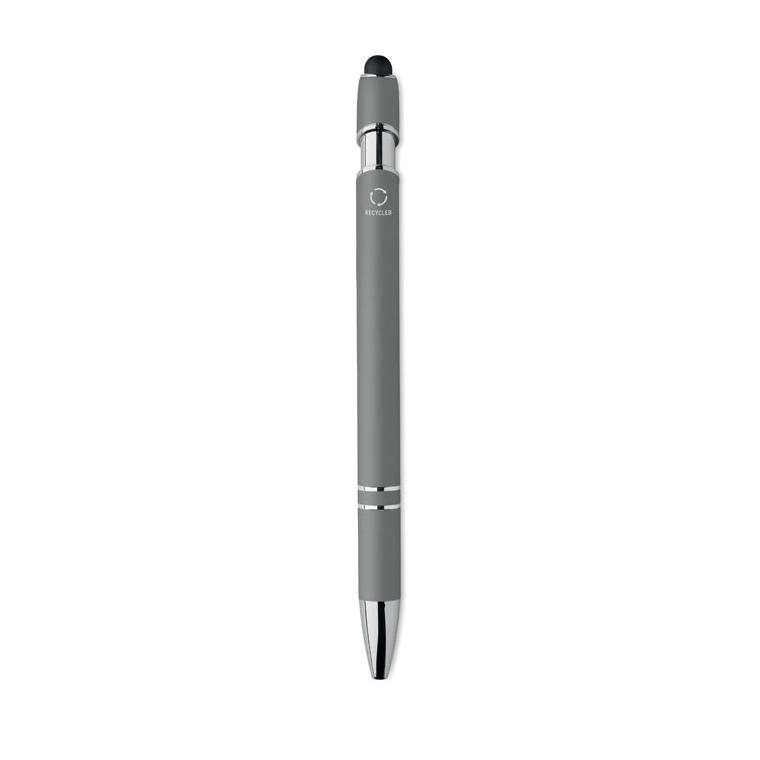 Pix stylus din aluminiu reciclat Siparo Gri închis