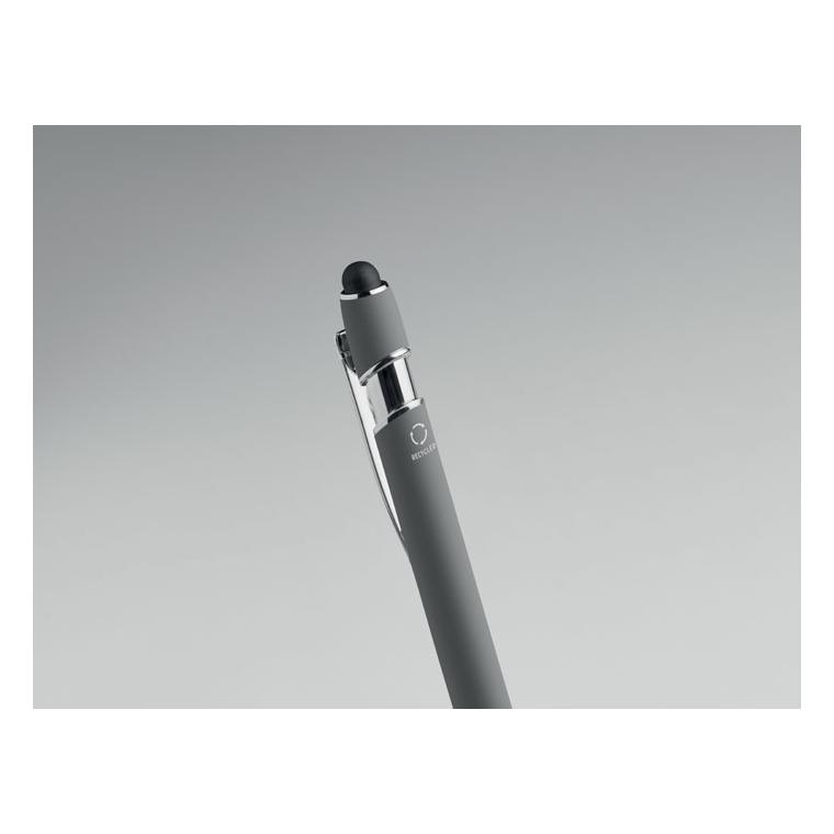 Pix stylus din aluminiu reciclat Siparo Gri închis