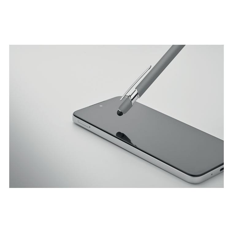 Pix stylus din aluminiu reciclat Siparo Gri închis