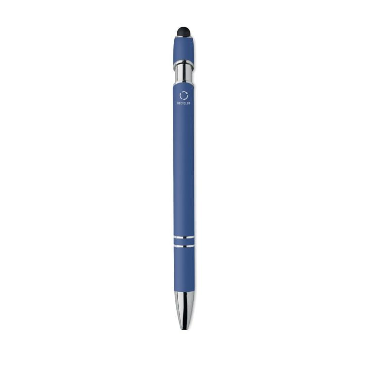 Pix stylus din aluminiu reciclat Siparo Albastru regal