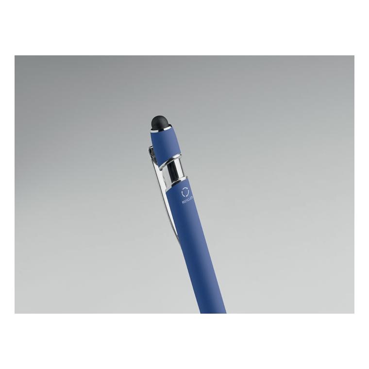 Pix stylus din aluminiu reciclat Siparo Albastru regal