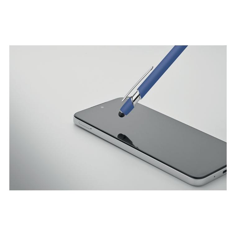 Pix stylus din aluminiu reciclat Siparo Albastru regal