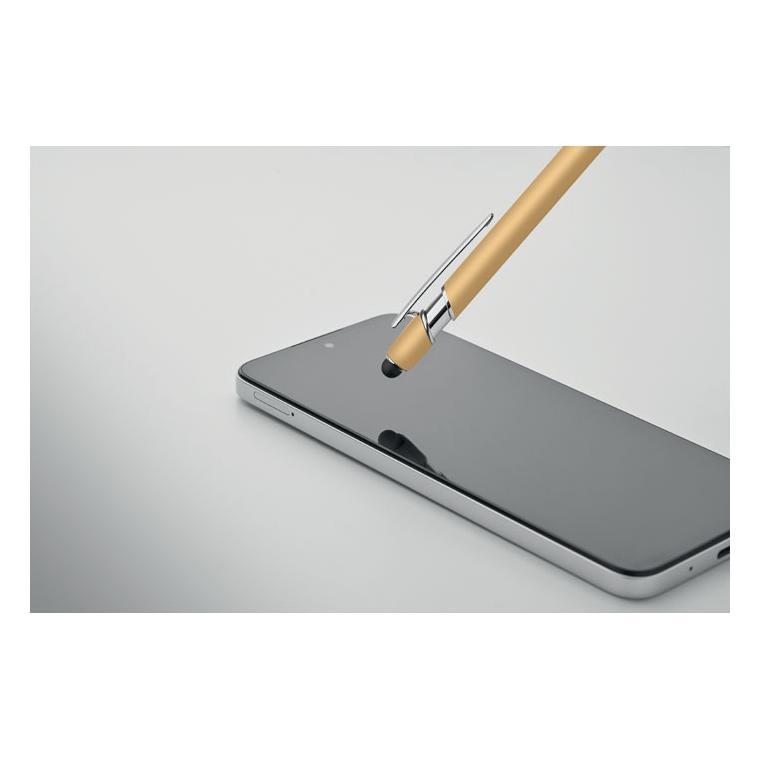 Pix stylus din aluminiu reciclat Siparo Auriu