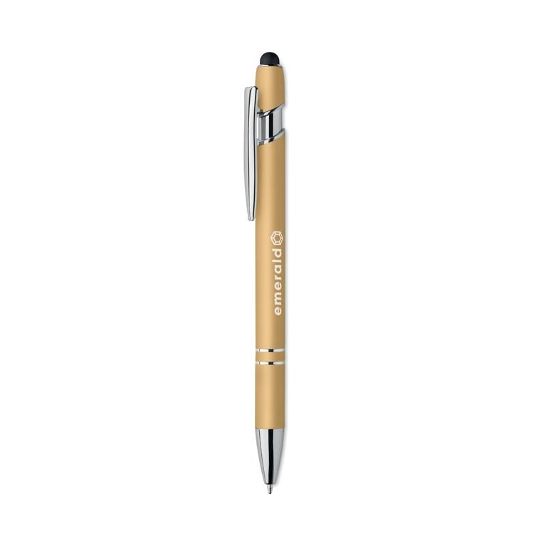 Pix stylus din aluminiu reciclat Siparo Auriu
