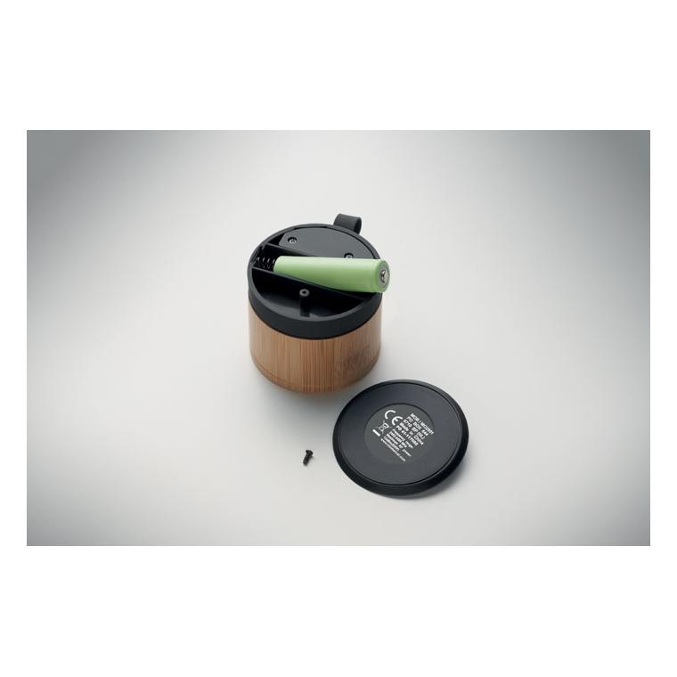 Boxă wireless 5.1 din bambus Recar Bamboo Natur