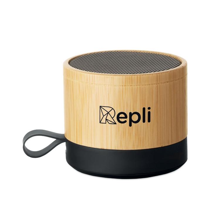 Boxă wireless 5.1 din bambus Recar Bamboo Natur