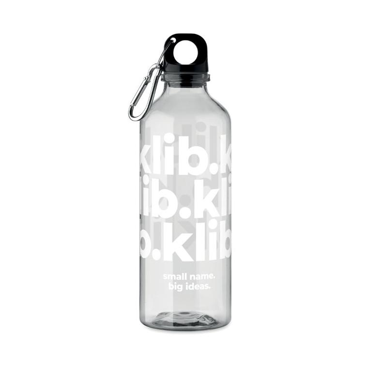 Sticlă din RPET Moss Re500, 500 ml Transparent
