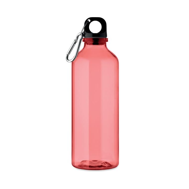 Sticlă din RPET Moss Re500, 500 ml Roșu transparent