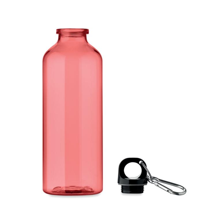 Sticlă din RPET Moss Re500, 500 ml Roșu transparent