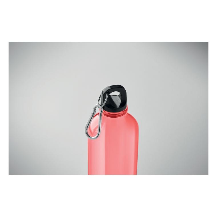 Sticlă din RPET Moss Re500, 500 ml Roșu transparent