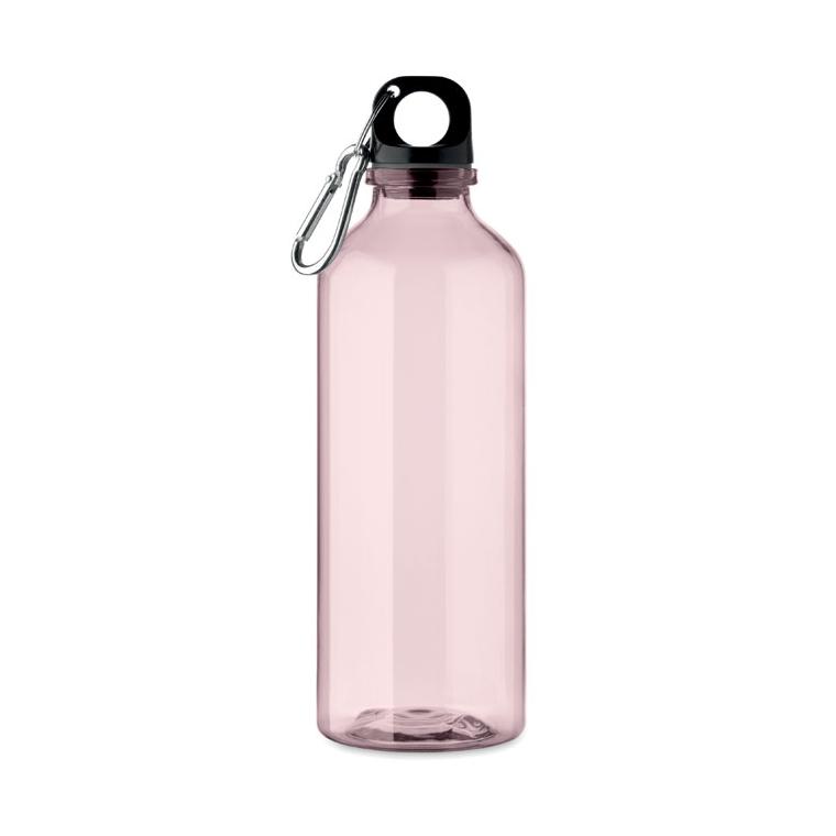 Sticlă din RPET Moss Re500, 500 ml Roz transparent