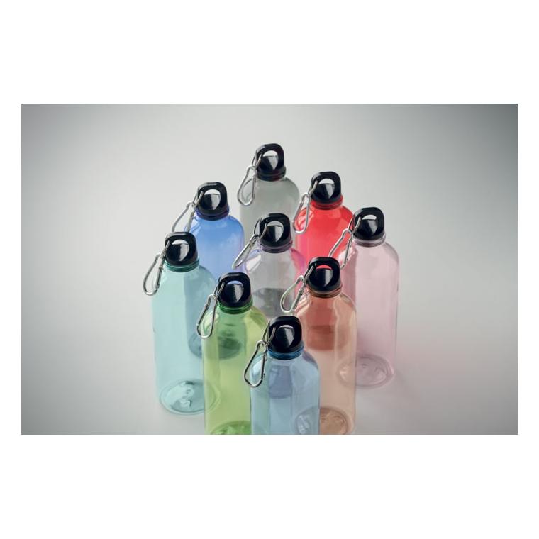 Sticlă din RPET Moss Re500, 500 ml Albastru deschis transparent