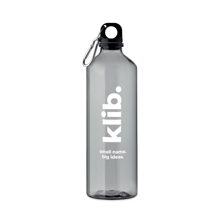 Sticlă din RPET Moss Re750, 750 ml Gri transparent