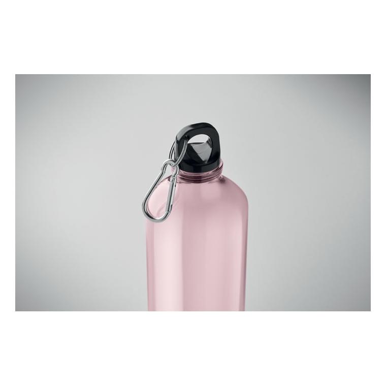 Sticlă din RPET Moss Re750, 750 ml Roz transparent
