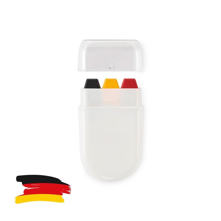 Stick vopsea pentru față (drapel) Cheer Negru