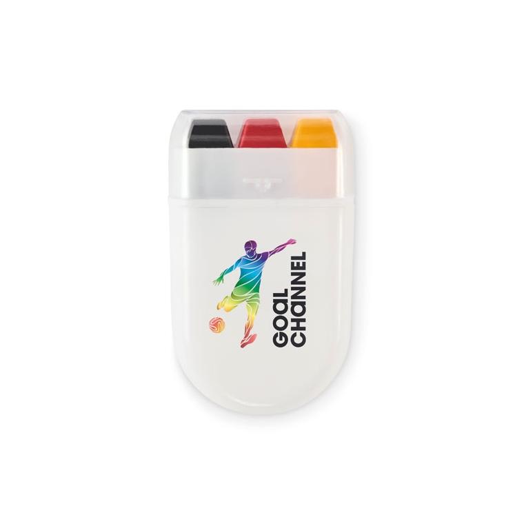 Stick vopsea pentru față (drapel) Cheer Galben