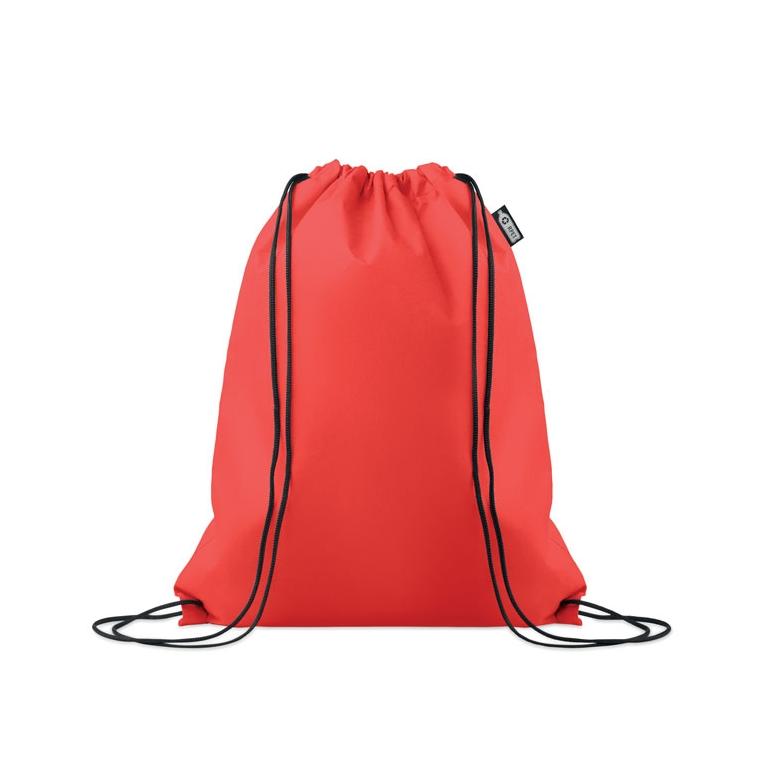 Sac cu șnur din RPET nețesut Daffy RPET Roșu