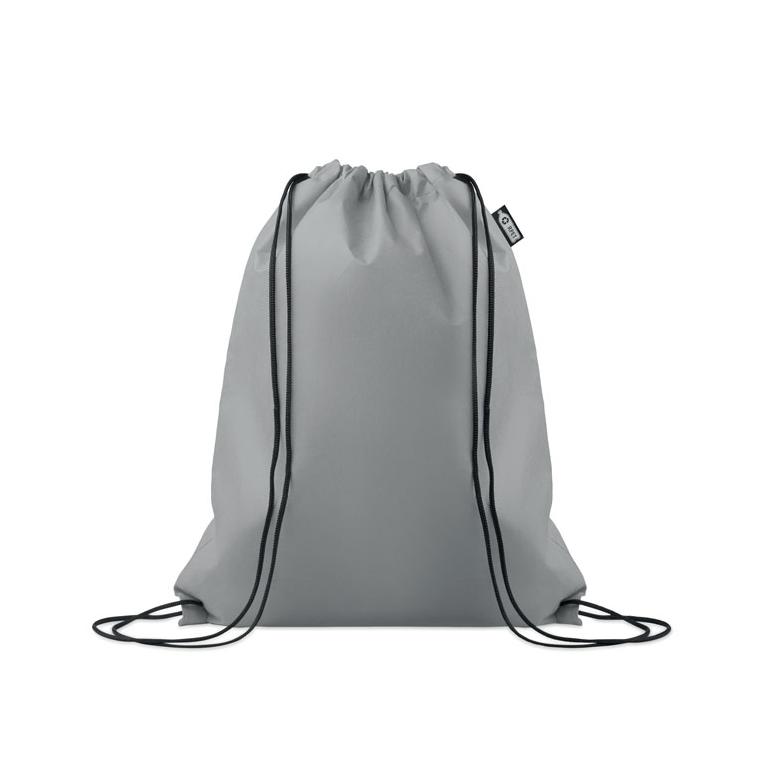 Sac cu șnur din RPET nețesut Daffy RPET Gri