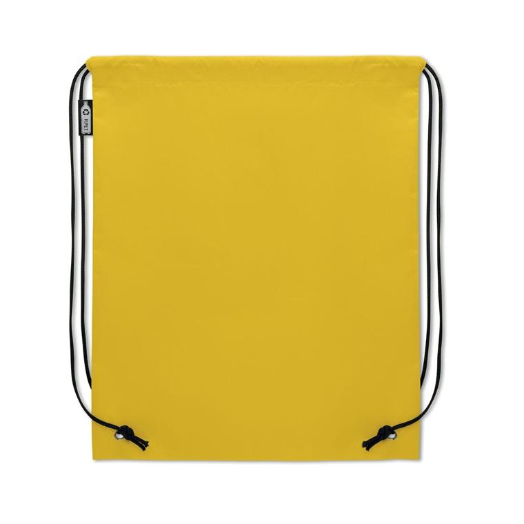 Sac cu șnur din RPET nețesut Daffy RPET Galben