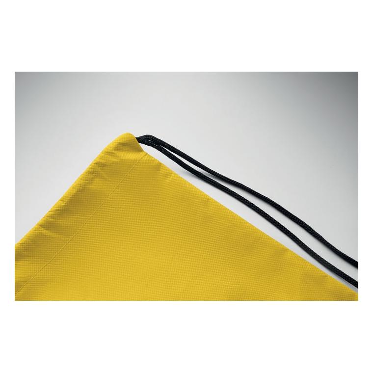 Sac cu șnur din RPET nețesut Daffy RPET Galben