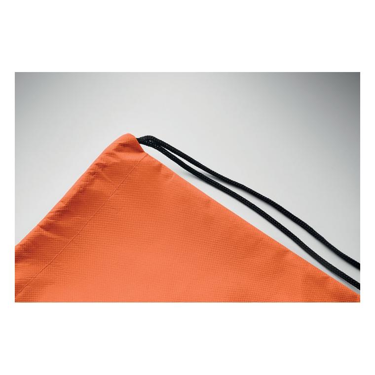 Sac cu șnur din RPET nețesut Daffy RPET Portocaliu