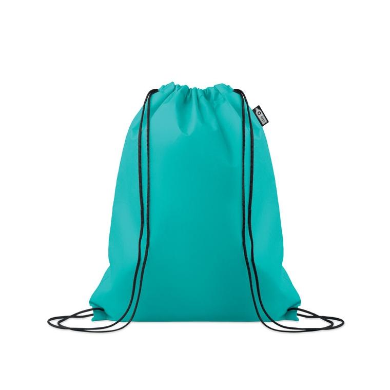 Sac cu șnur din RPET nețesut Daffy RPET Turquoise