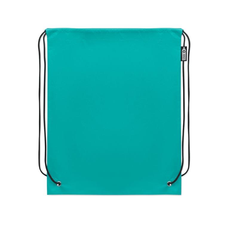 Sac cu șnur din RPET nețesut Daffy RPET Turquoise