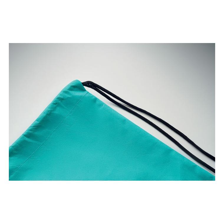 Sac cu șnur din RPET nețesut Daffy RPET Turquoise
