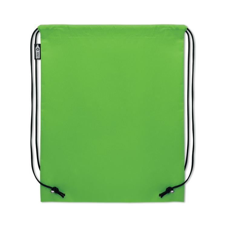 Sac cu șnur din RPET nețesut Daffy RPET Lime
