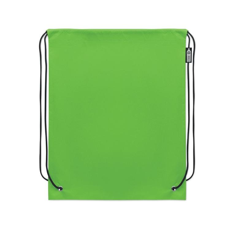 Sac cu șnur din RPET nețesut Daffy RPET Lime