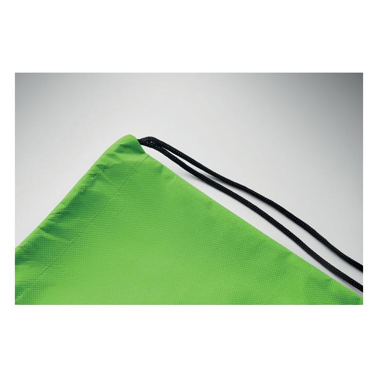Sac cu șnur din RPET nețesut Daffy RPET Lime