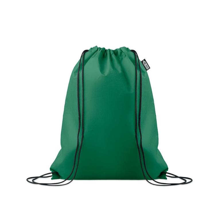 Sac cu șnur din RPET nețesut Daffy RPET Verde Inchis