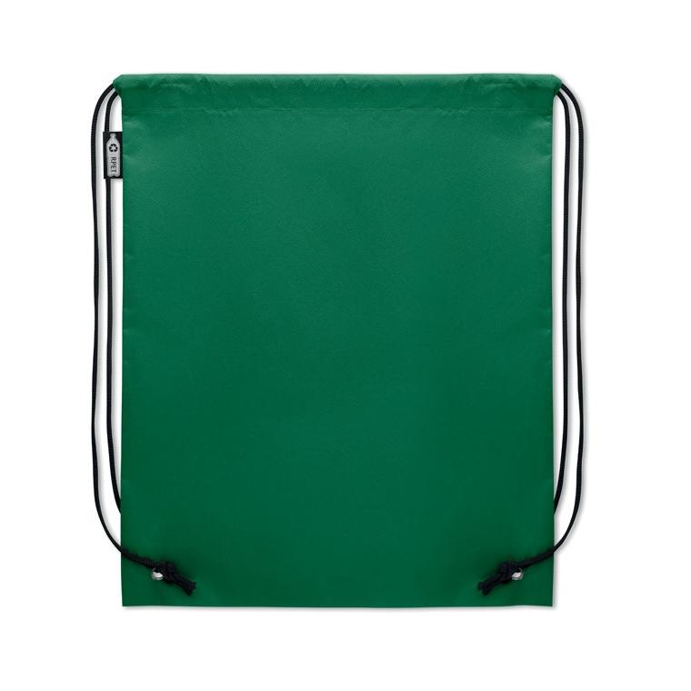 Sac cu șnur din RPET nețesut Daffy RPET Verde Inchis