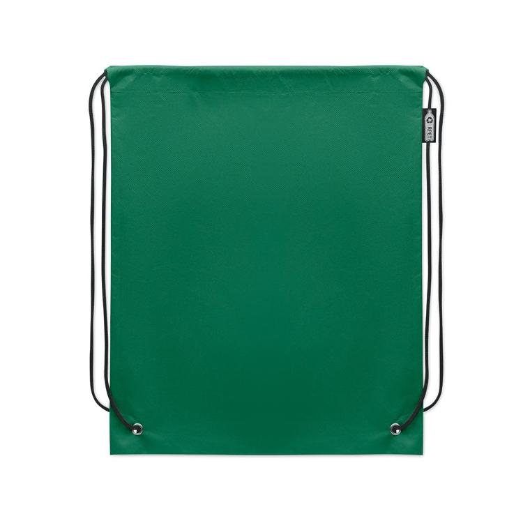 Sac cu șnur din RPET nețesut Daffy RPET Verde Inchis