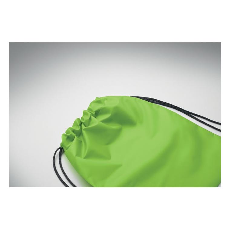 Rucsac cu șnur pentru copii din RPET 190T Shoop Kids Lime