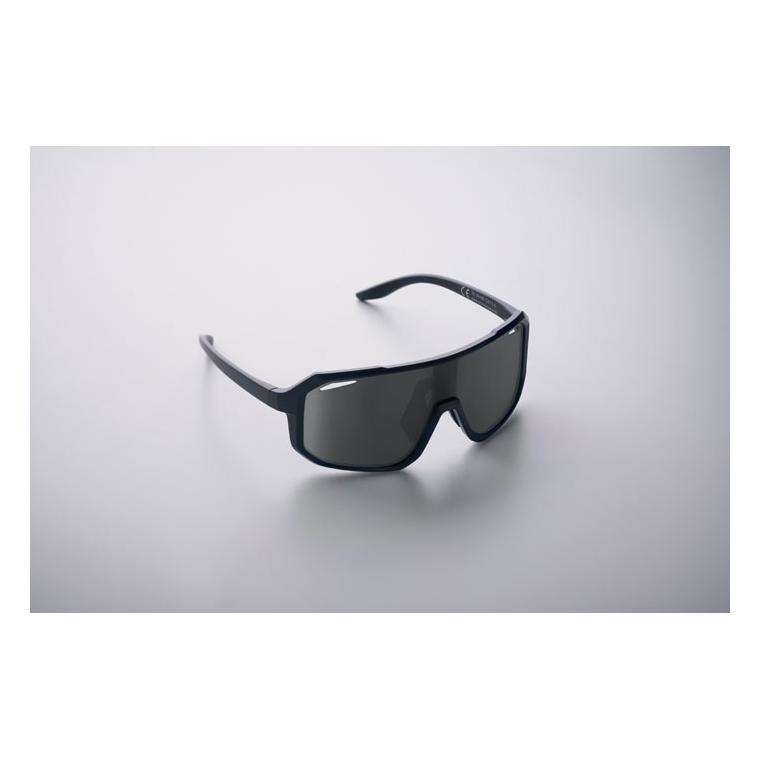 Ochelari de soare sport Flashe, protecție UV400 Negru