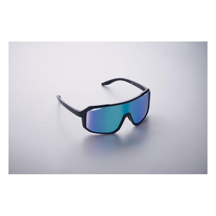 Ochelari de soare sport Flashe, protecție UV400 Albastru